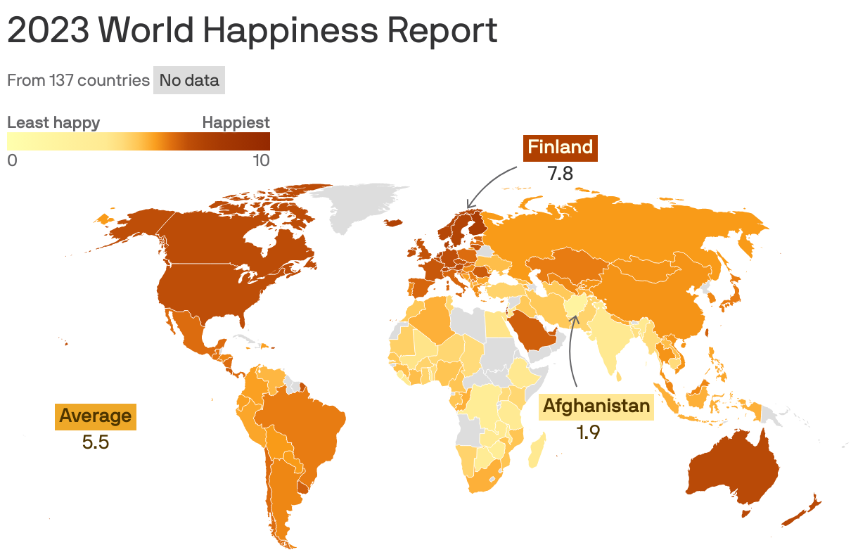 2023 World Happiness Report