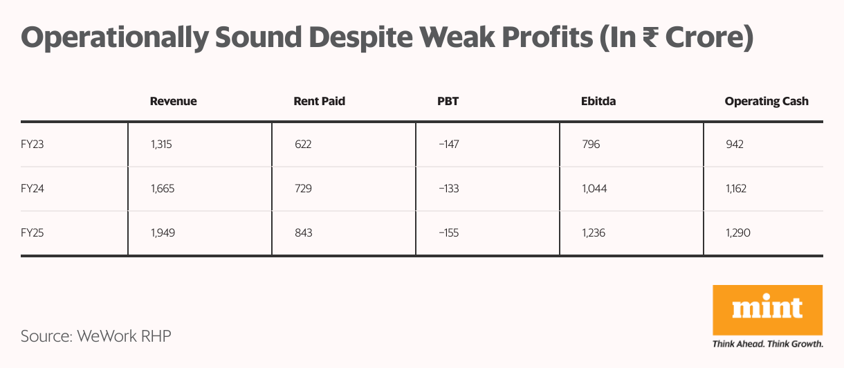 Operationally Sound Despite Weak Profits (In  <span class='webrupee'>₹</span> Crore) (Table)