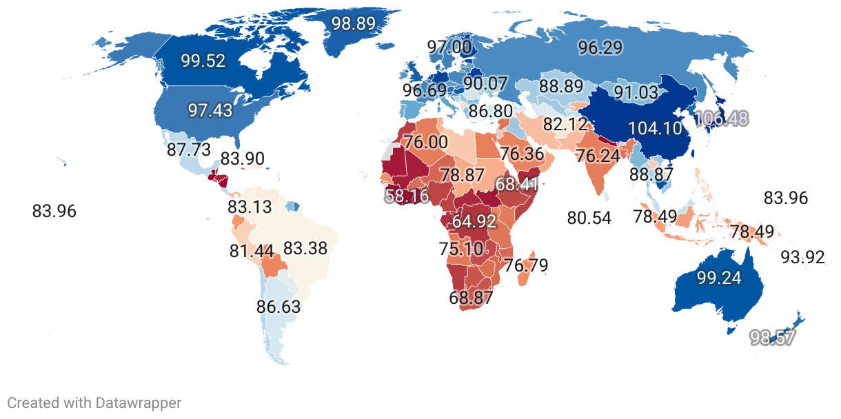 Smartest Countries 2023