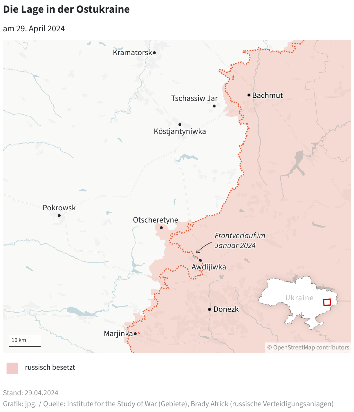 Karte: Die Lage in der OstukraineGrafik: jpg., omer.  / Quelle: Institute for the Study of Warhttps://cdn.faz-azure.com/multimediaredaktion/ukraine/UA.geojson?sv=2020-10-02&st=2022-07-07T19%3A02%3A35Z&se= 2222-07- 08T19%3A02%3A00Z&sr=c&sp=r&sig=nrn9mbdYgd9tqIUMSSZ7P8RIaG1z%2BOBPyqC%2FTwRf7u0%3Dhttps://cdn.faz-azure.com/multimediaredaktion/ukraine/RUS.geojson?sv=20 20- 10-02&st=2022- 07-07T19 %3A02%3A35Z&se=2222-07-08T19%3A02%3A00Z&sr=c&sp=r&sig=nrn9mbdYgd9tqIUMSSZ7P8RIaG1z%2BOBPyqC%2FTwRf7u 0%3D