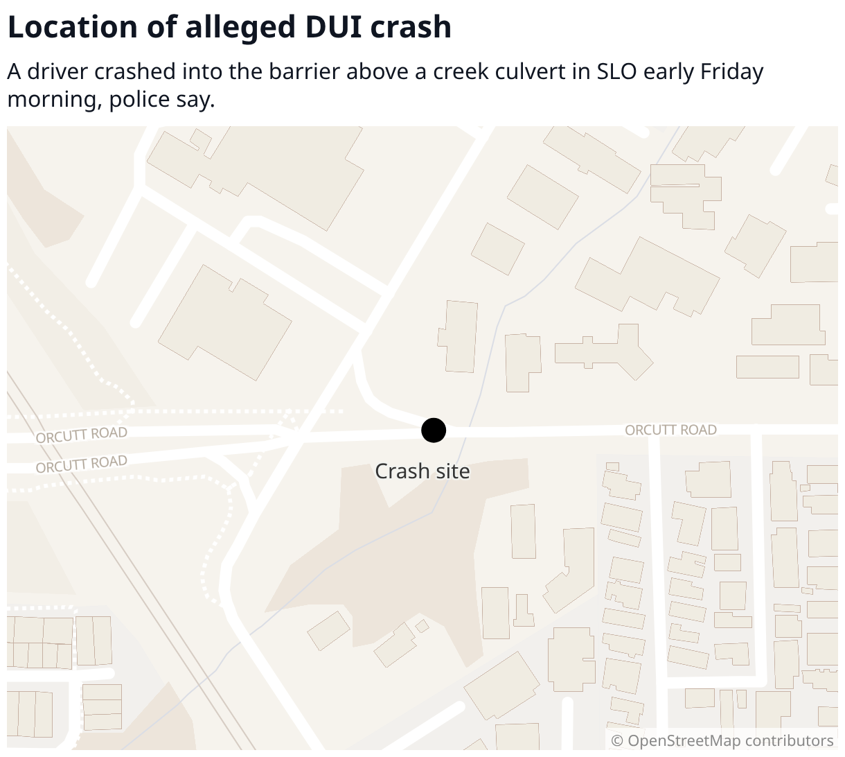 Driver arrested for DUI after car crash, SLO CA police say | San Luis ...