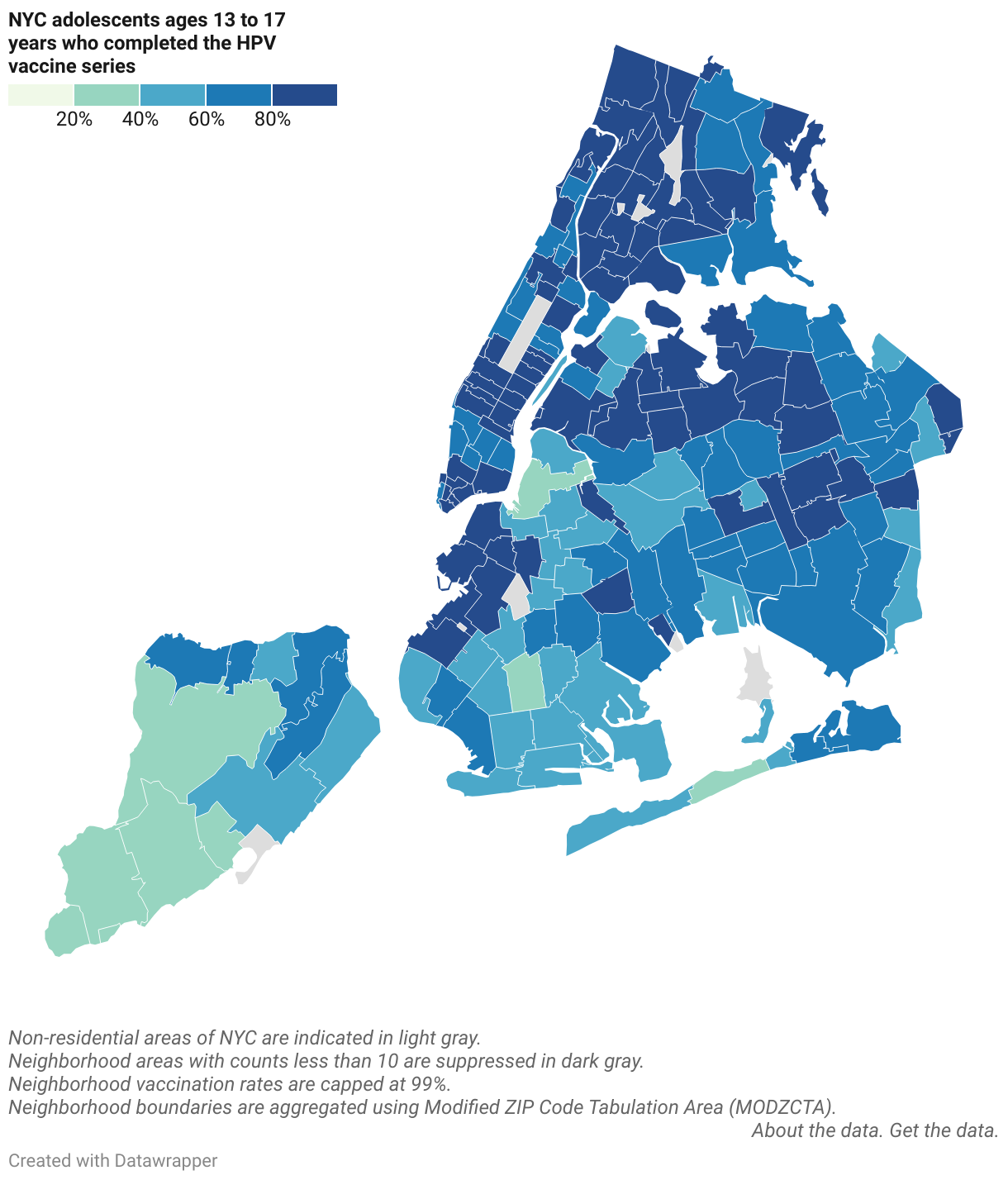 Choropleth map
