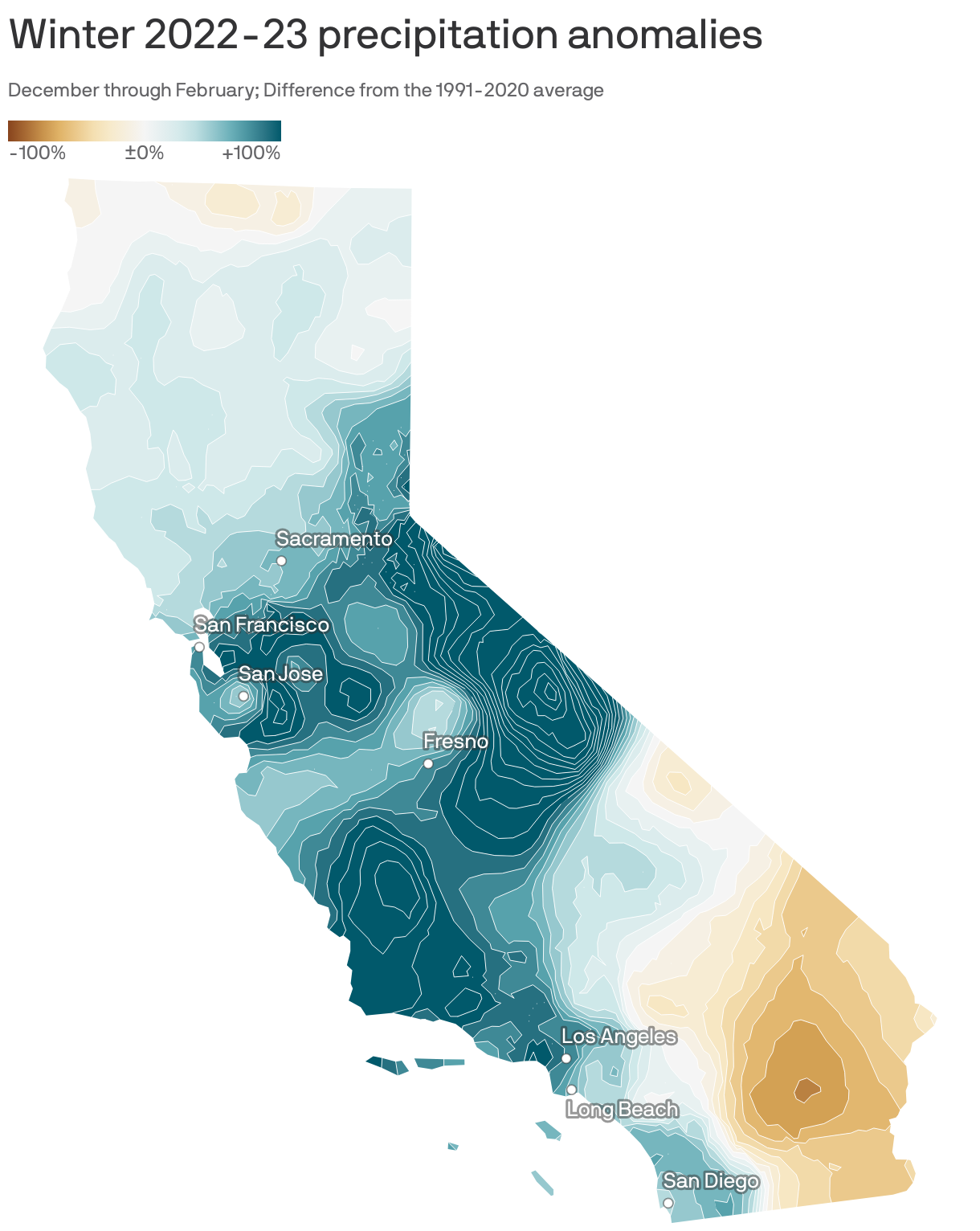 San Francisco had the third wettest winter on record Axios San Francisco
