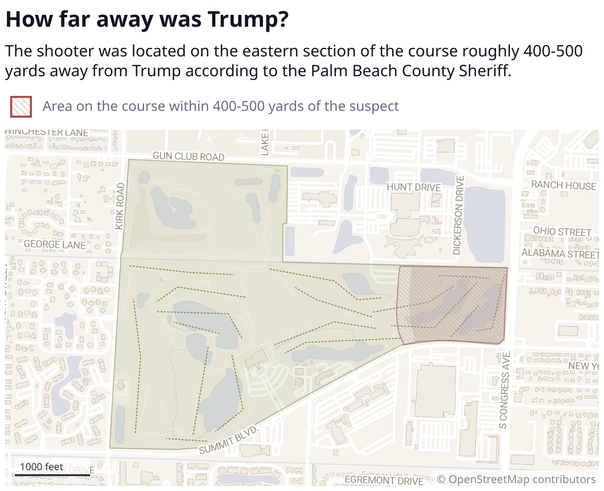 Interactive Map See Where Trump Assassination Attempt Unfolded The State 9316