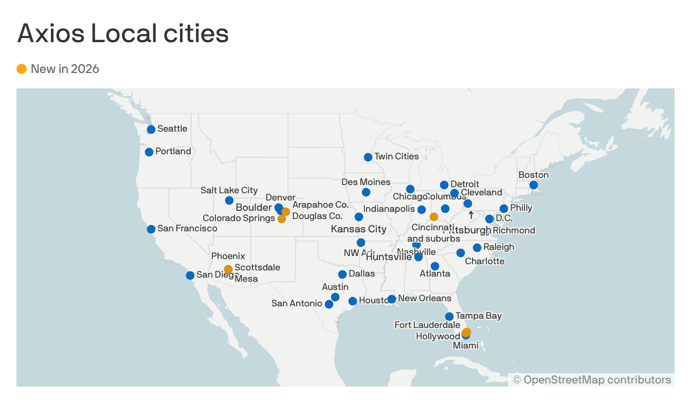 Big news: Axios is expanding to Boulder - Axios Denver