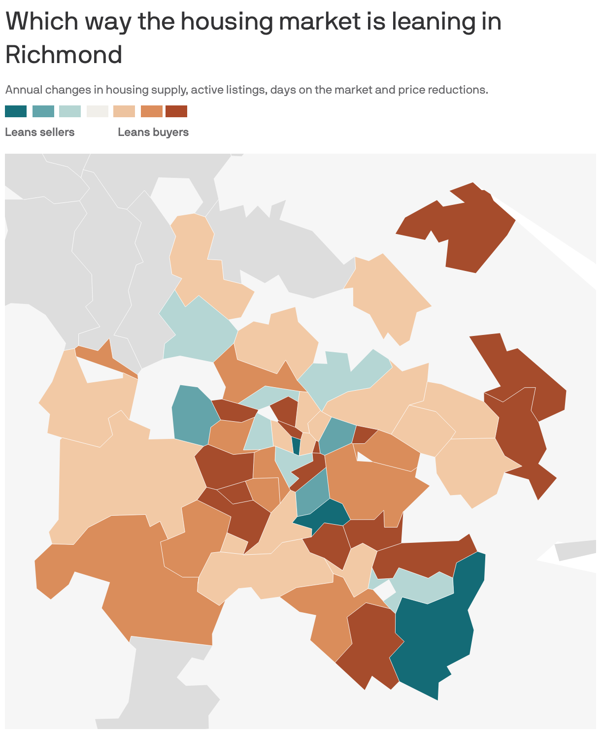 Which way the housing market is leaning in Richmond