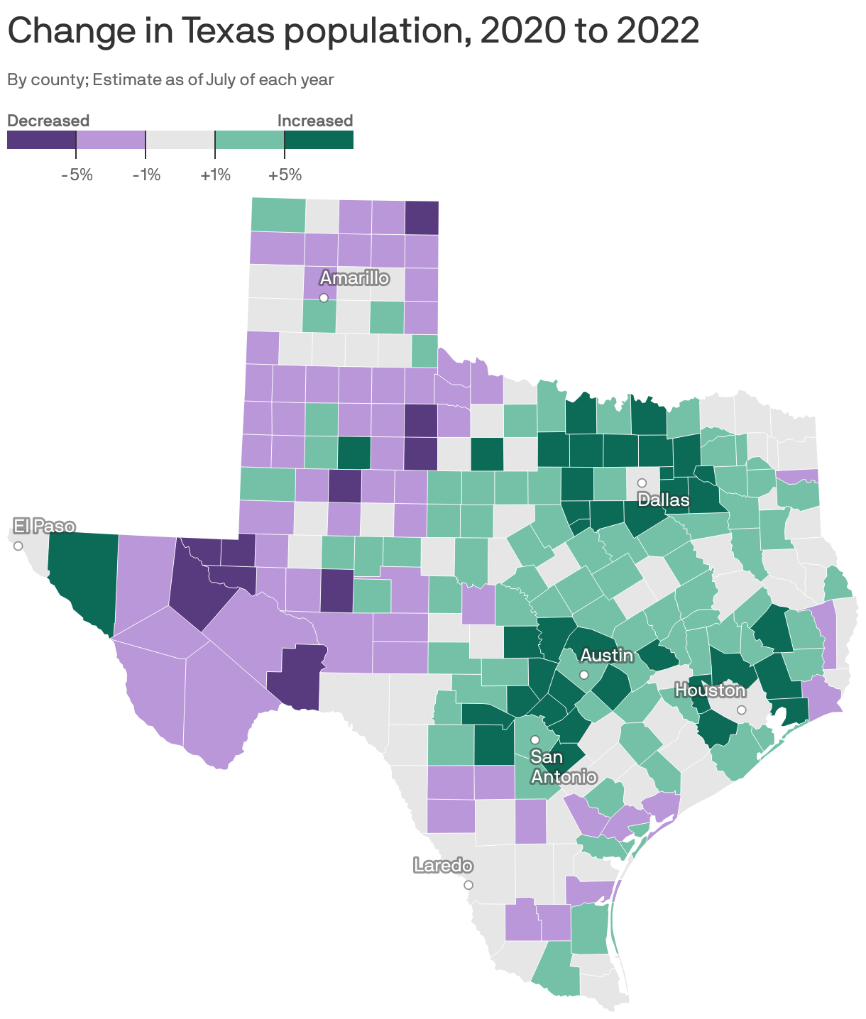 Houston's population continues to increase Axios Houston