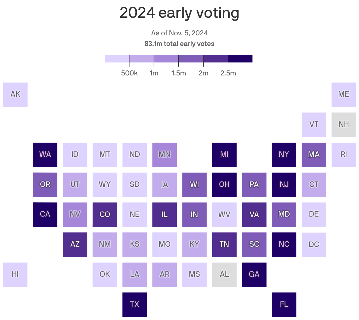 2024 election It's the last day to vote early in Tennessee Axios