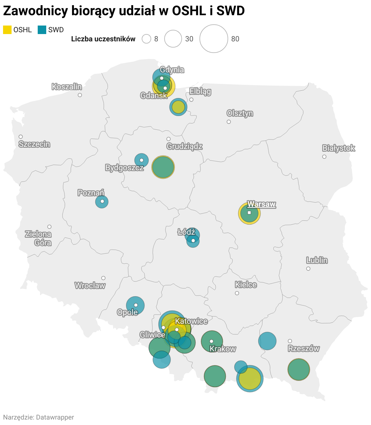 Mapa klubów