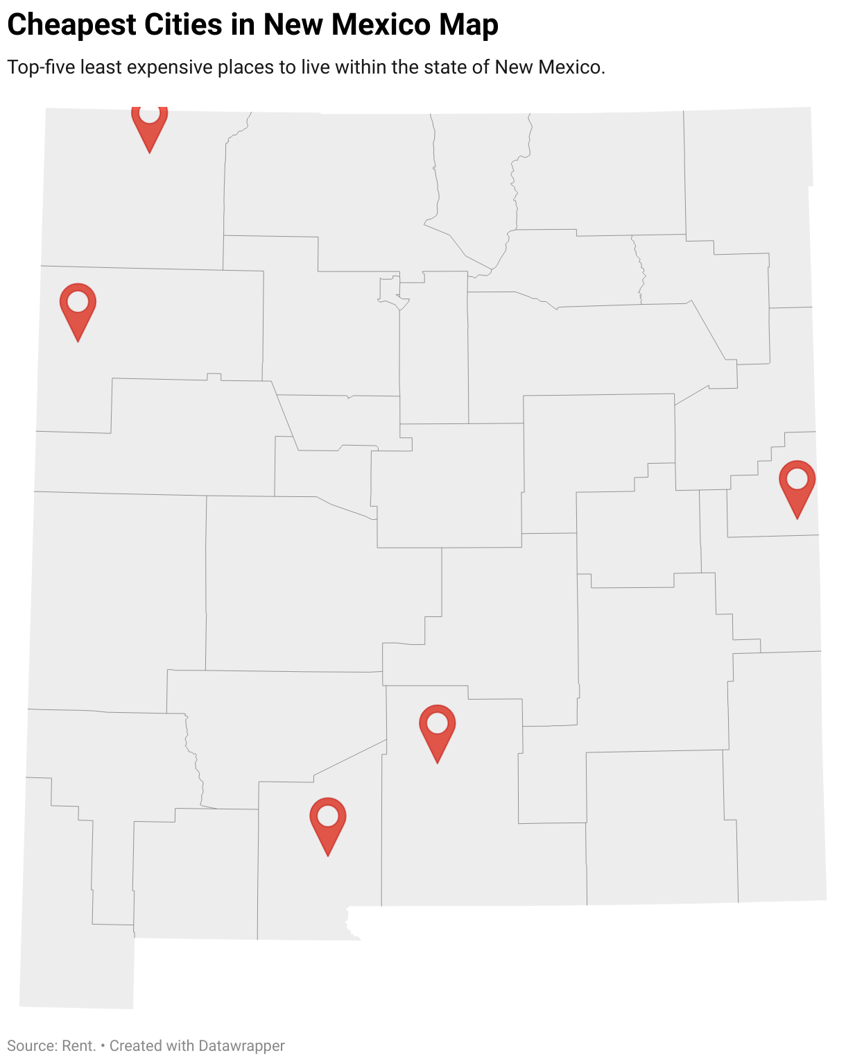 Cheapest Places to Live in New Mexico