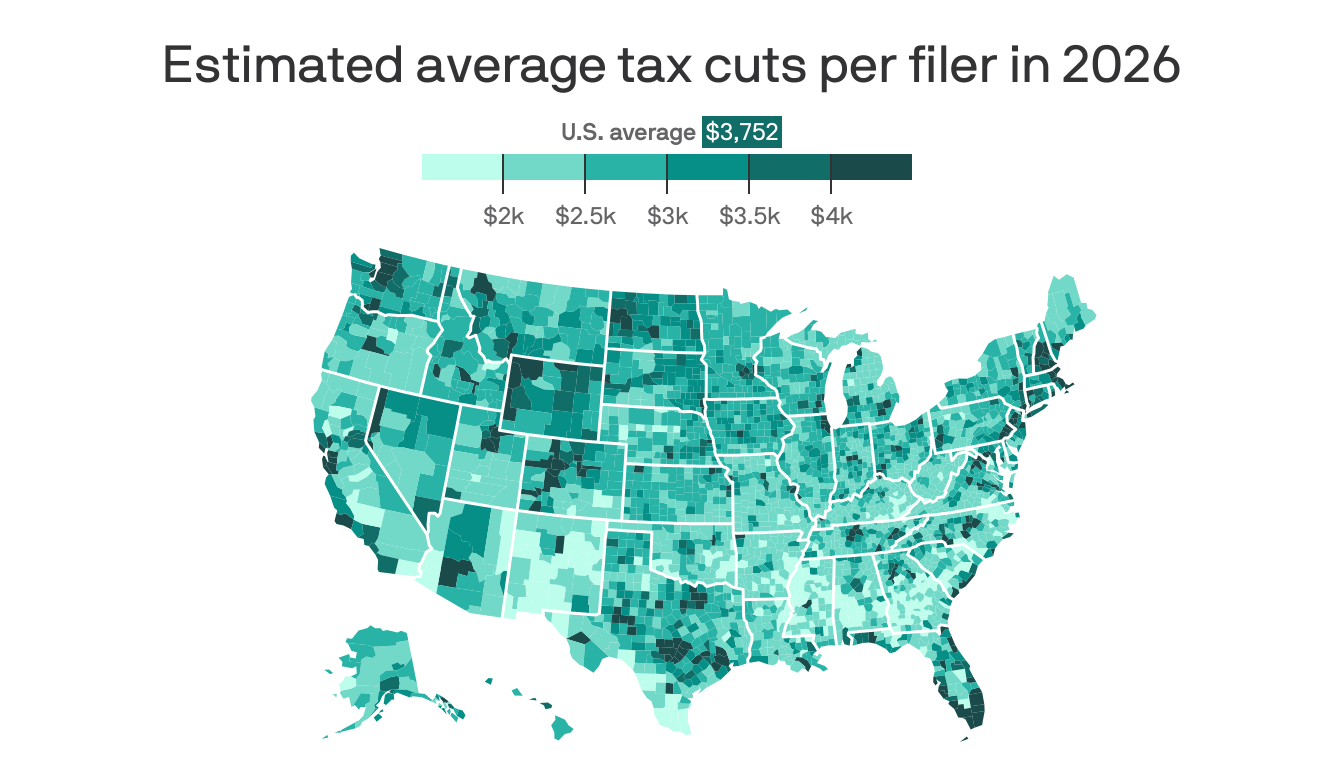 See how Trump's Big Beautiful Bill tax cuts will impact Texans - Axios ...