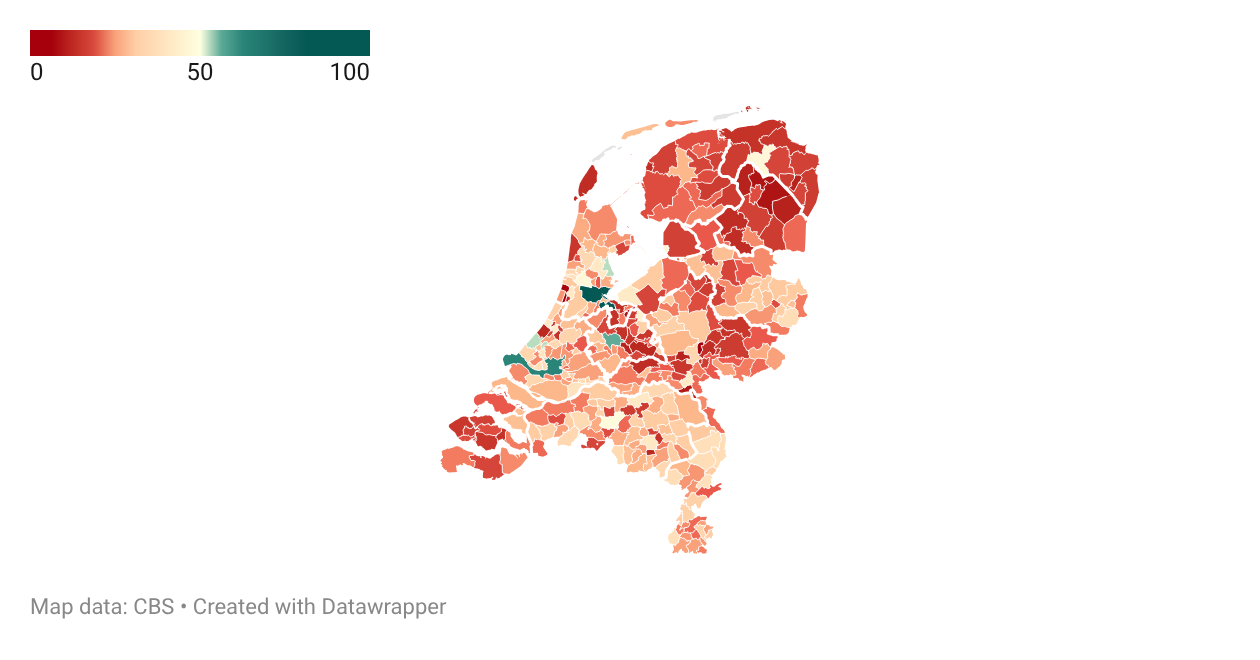 Universitair afgestudeerden vertrekken het vaakst