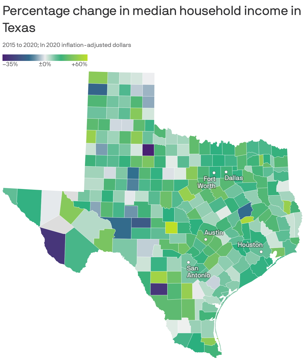 Texas median household income is almost $64k - Axios Dallas