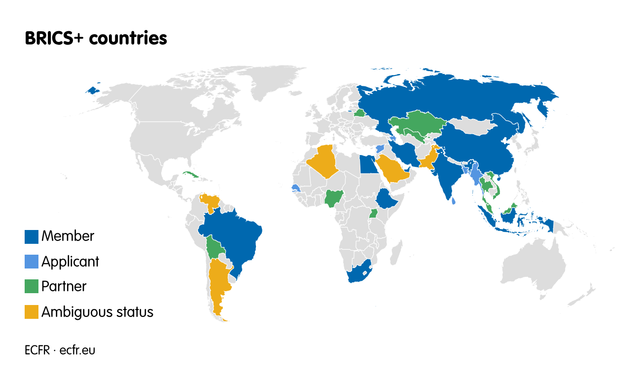 BRICS+ countries