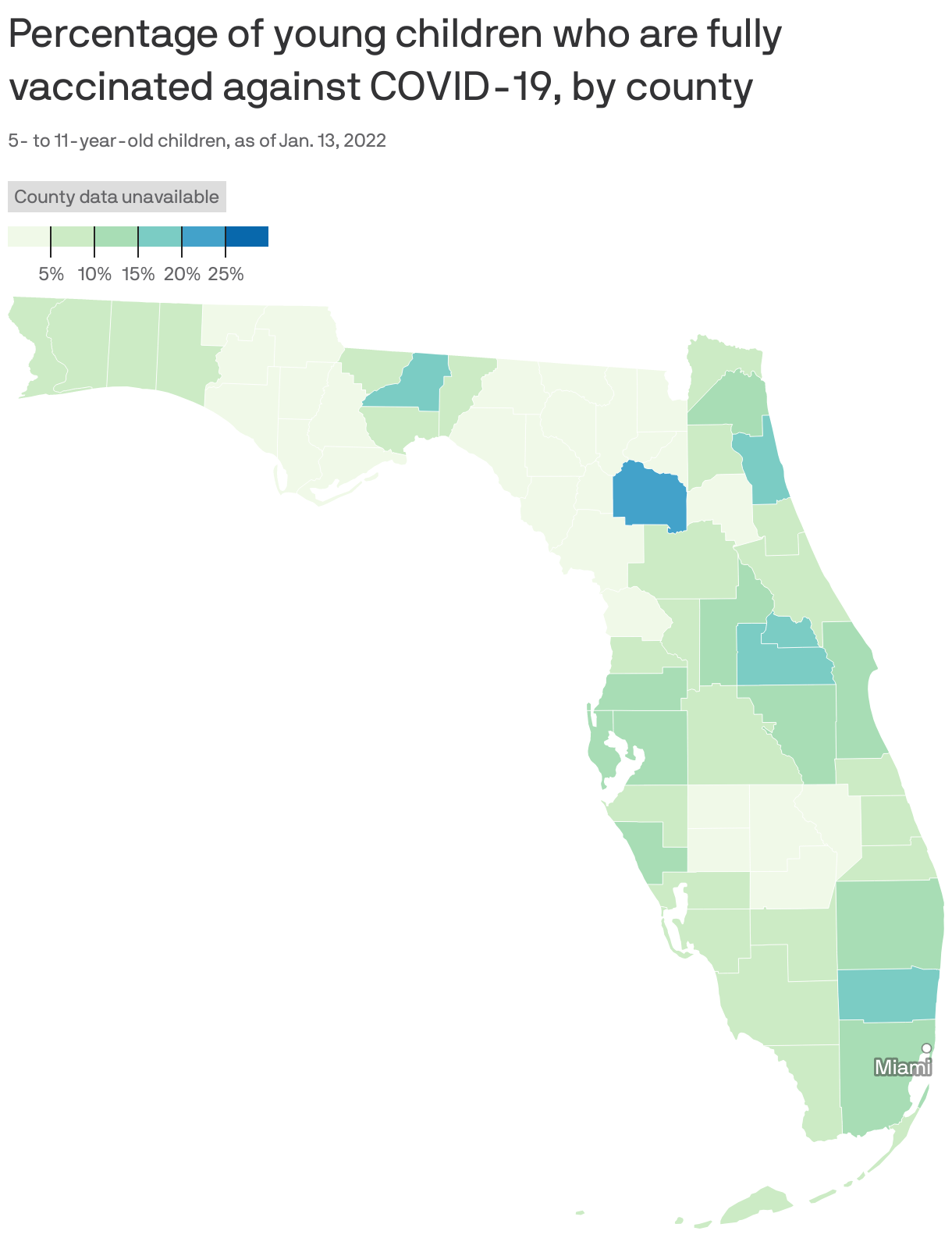 Just 12% of Florida kids are fully vaccinated - Axios Tampa Bay