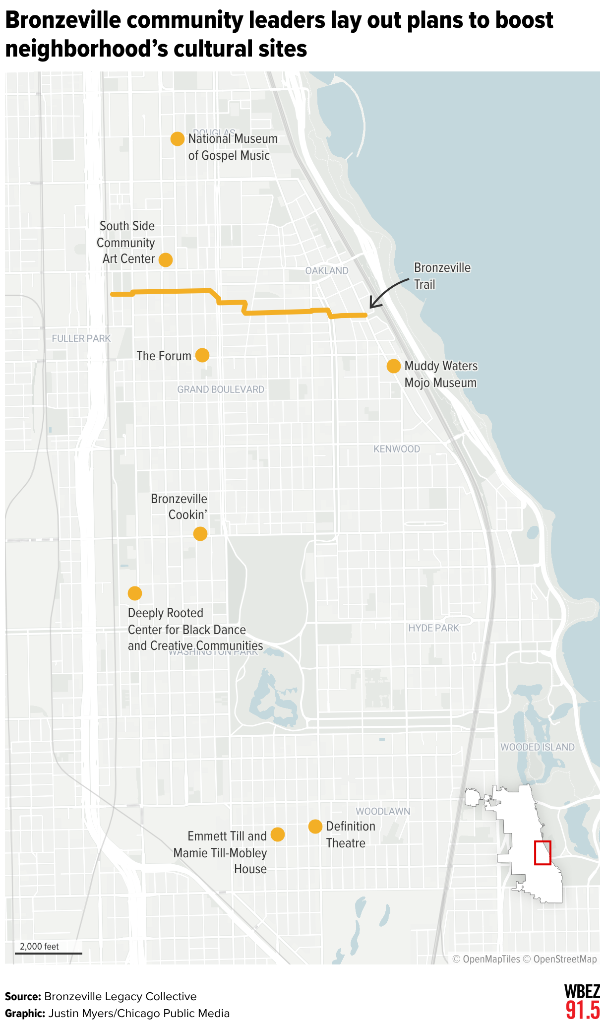 Bronzeville community leaders lay out plans to boost neighborhood’s cultural sites (Locator map)