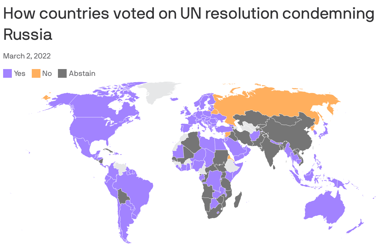 Countries voted. Голосование в ООН по Украине 2022 карта. Страны ООН на карте. Государства ООН на карте.