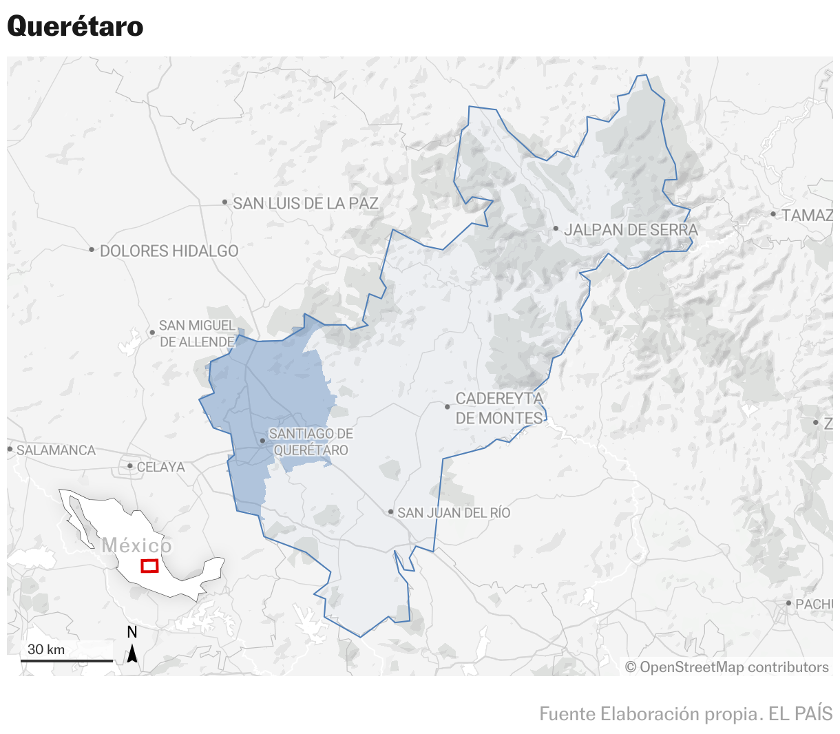 Querétaro (Mapas de ubicación)