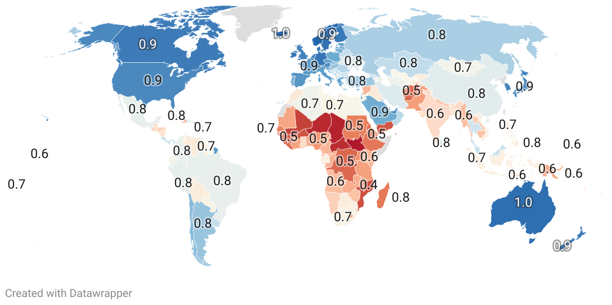 HDI By Country 2024