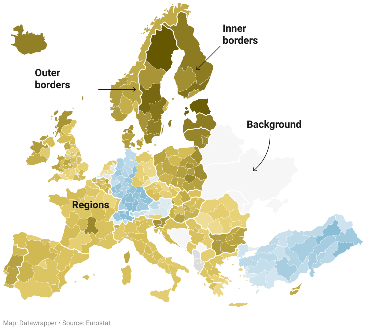 How to create a custom basemap with different borders or multiple ...