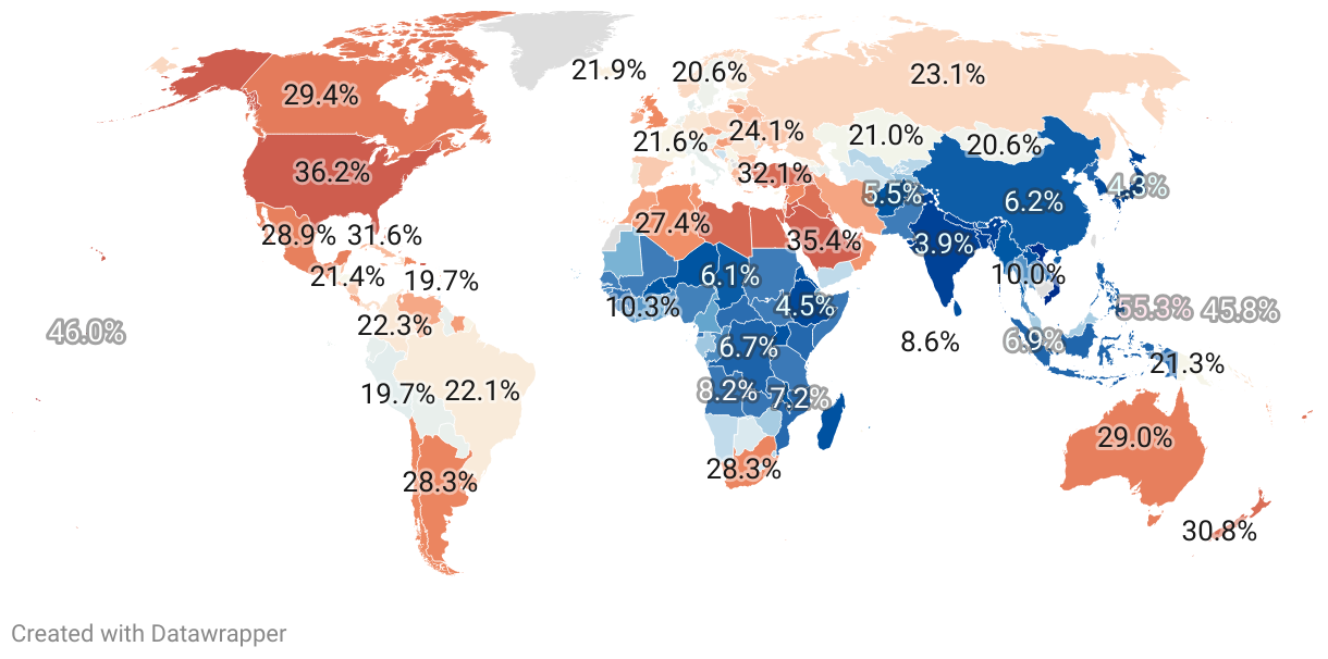 Obesity Rates By Country 2024