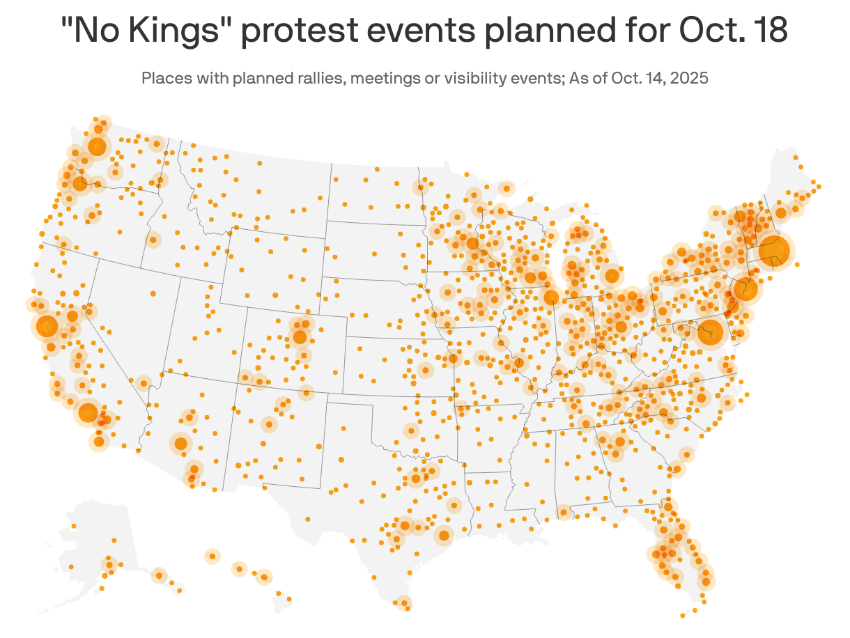 No Kings protests: What to know as millions rally against Trump