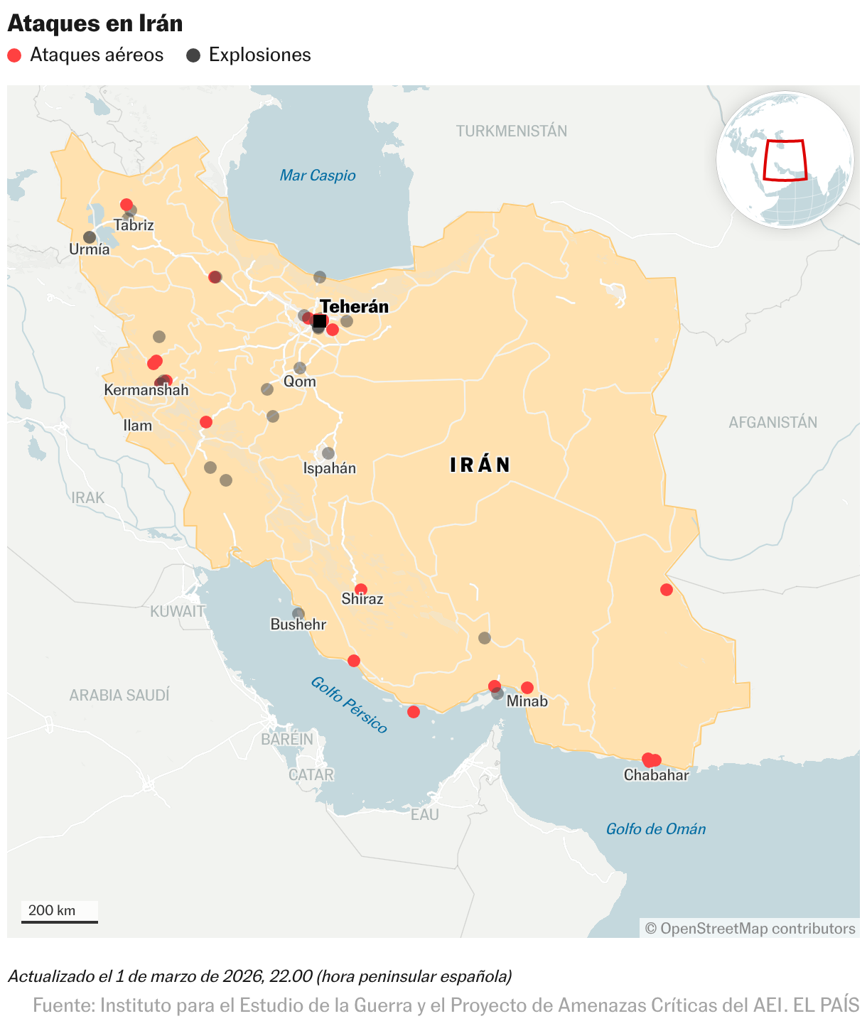 Offensiva contro l'Iran si espande nel Medio Oriente