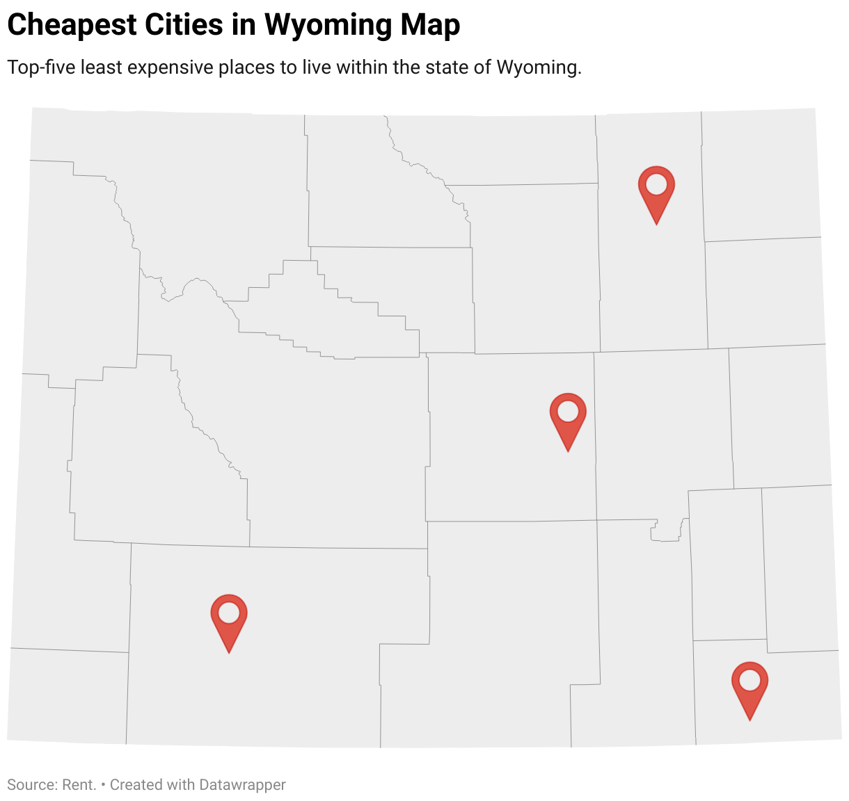 Cheapest Places to Live in Wyoming