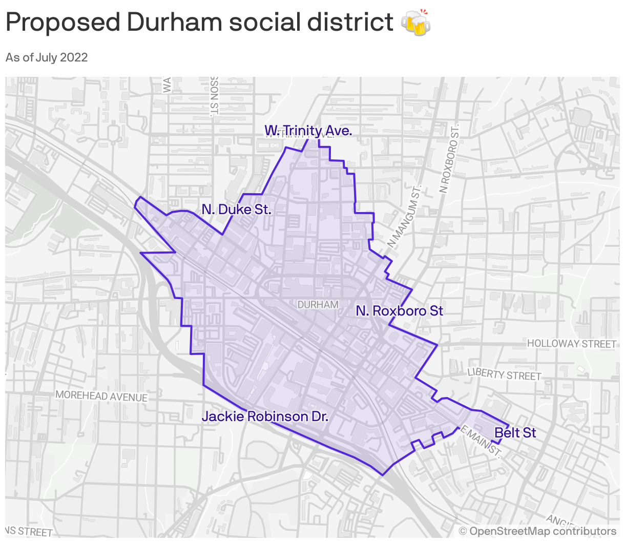 Proposed Durham social district 🍻