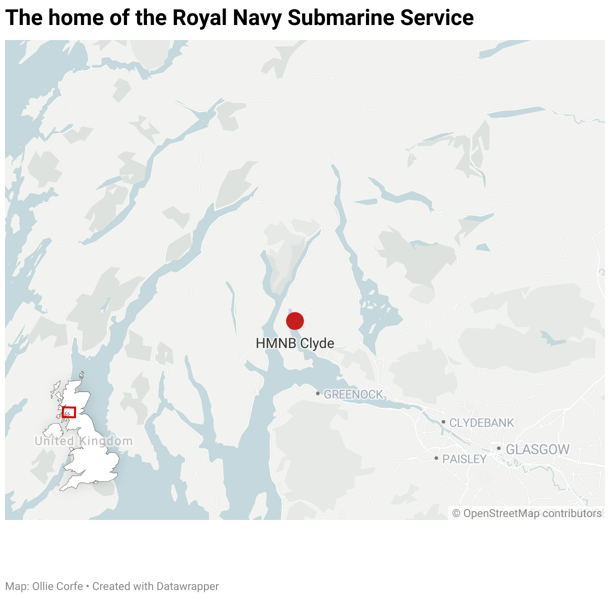 HMNB Clyde map.