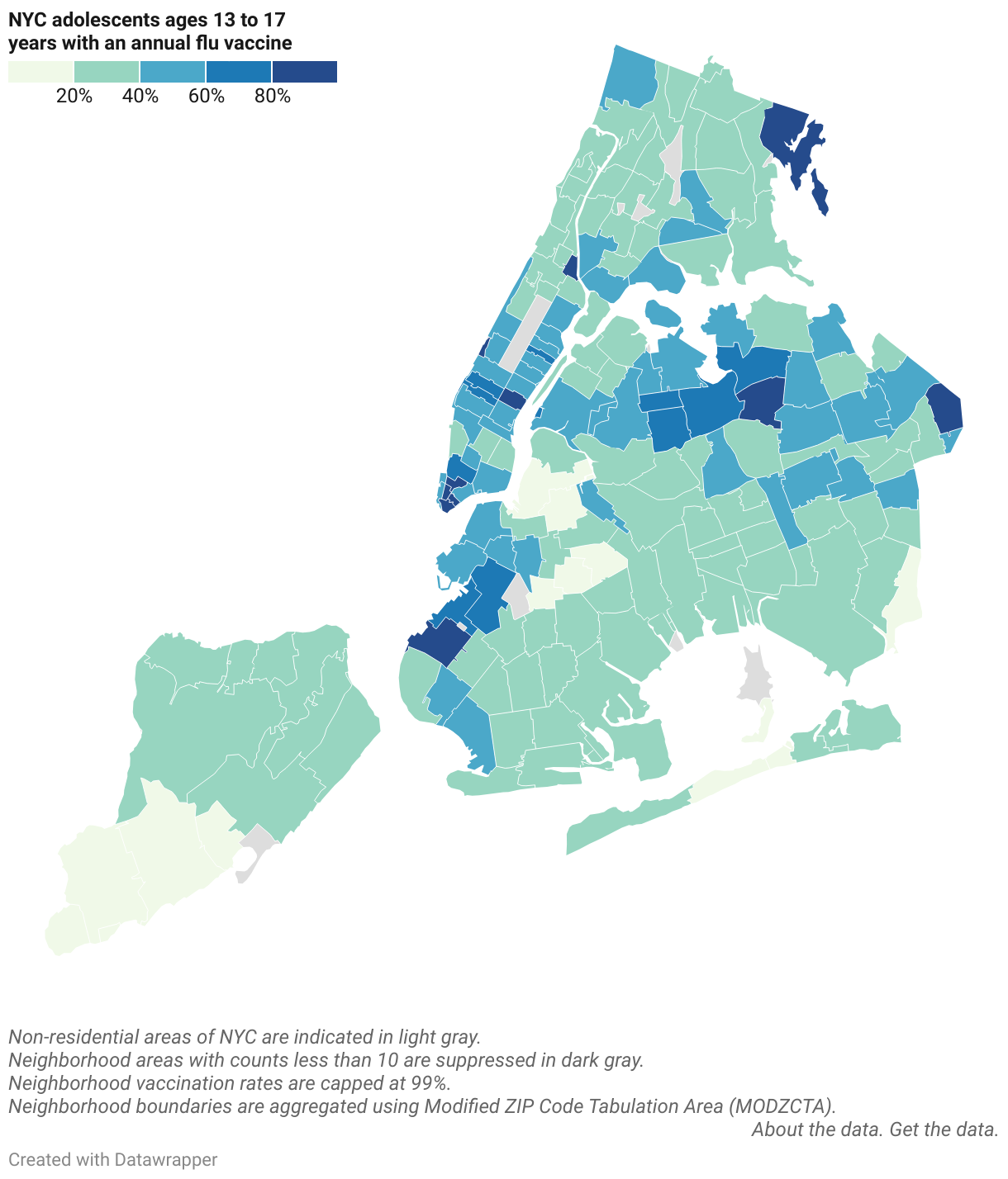 Choropleth map