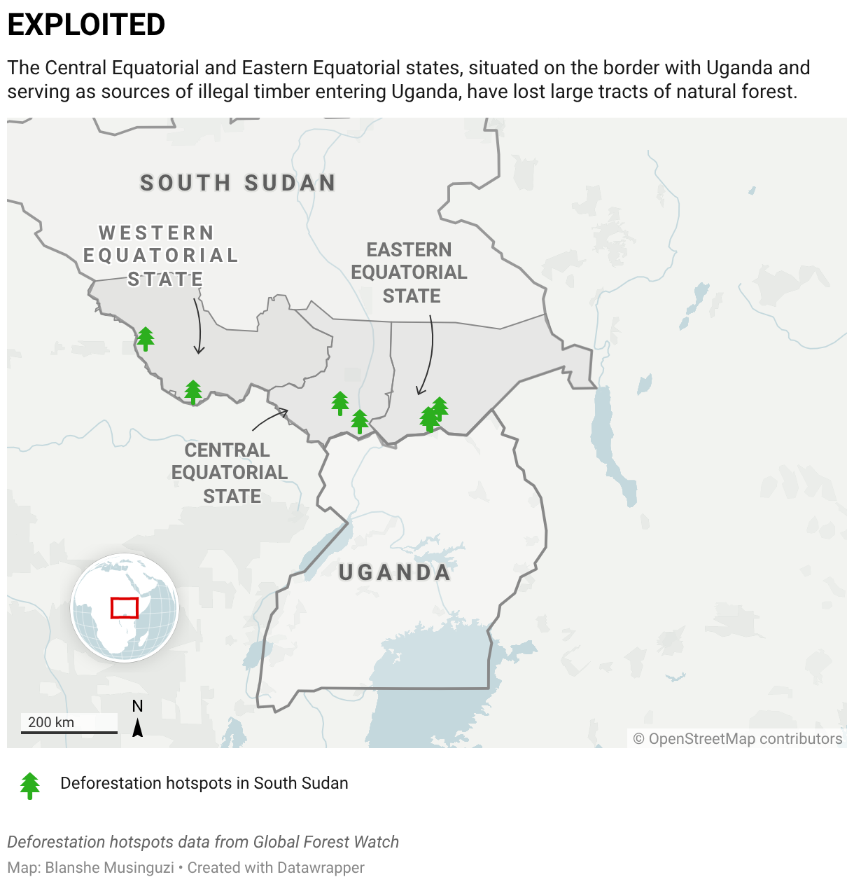 EXPLOITED (Locator map)