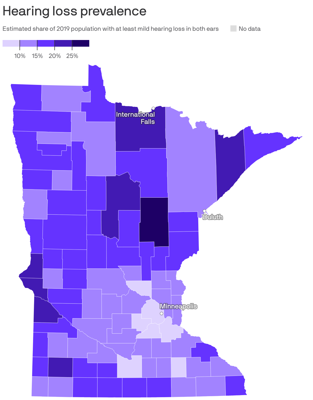 1 in 10 Minnesotans experiences hearing loss according to study - Axios ...