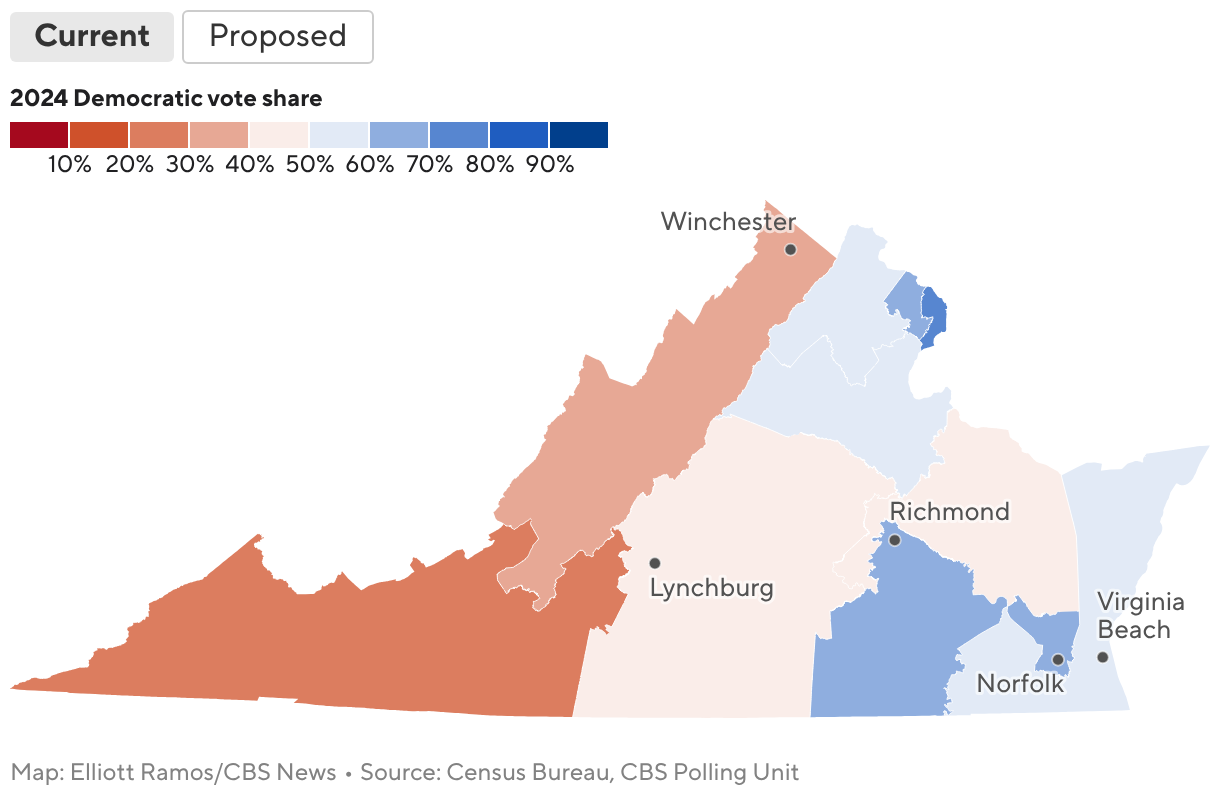 Choropleth map