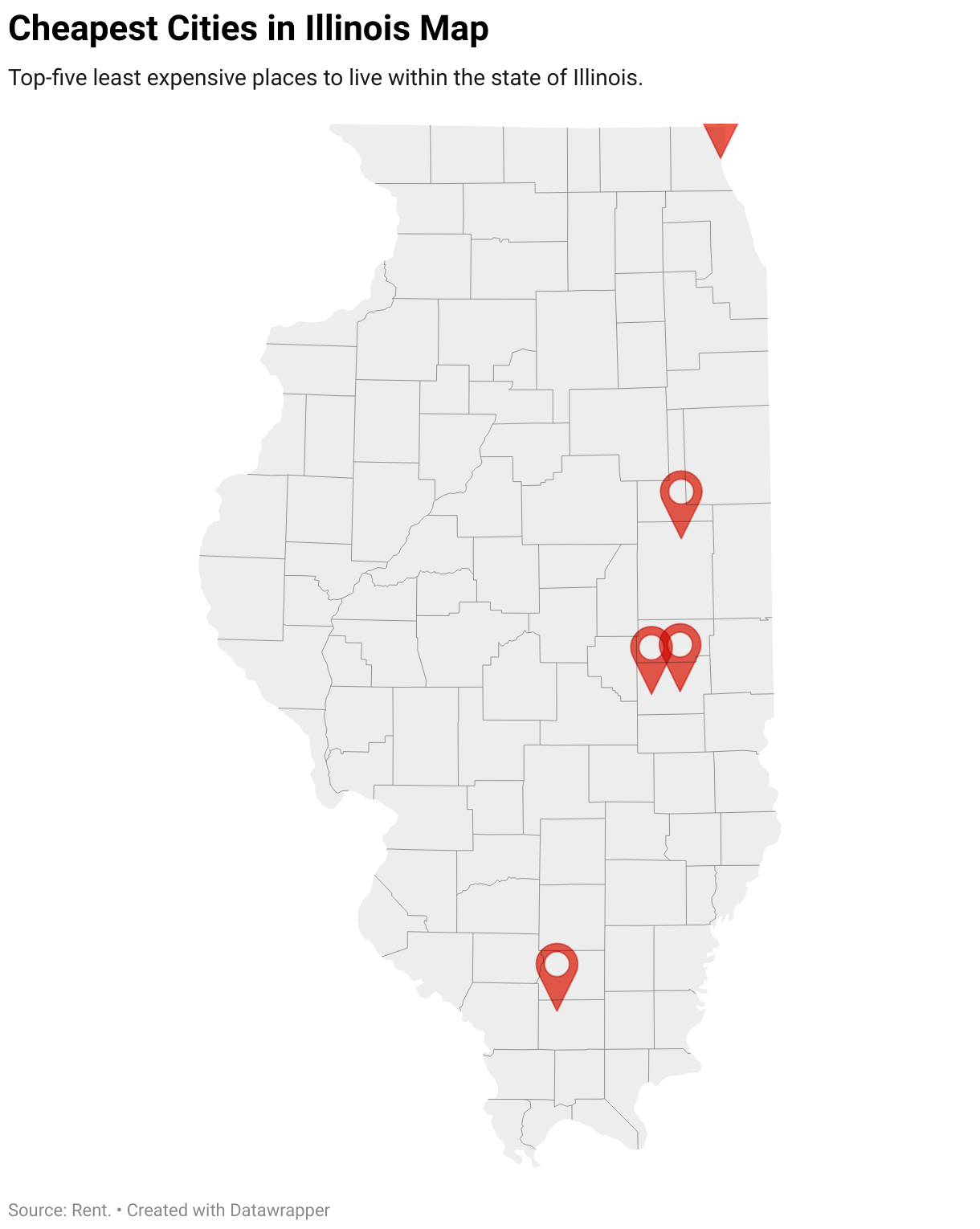 Cheapest Places to Live in Illinois