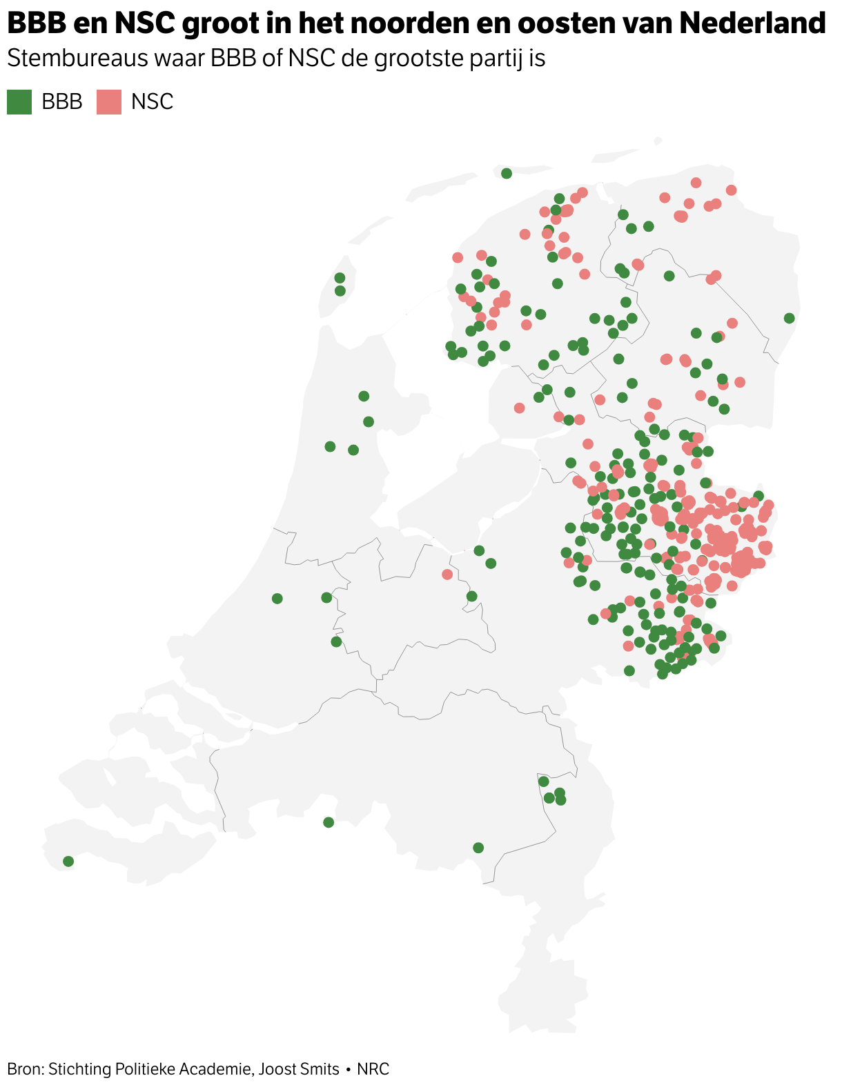 NSC won de stemmen, waar BBB ze verloor NRC NSC won de stemmen, waar BBB ze verloor NRC