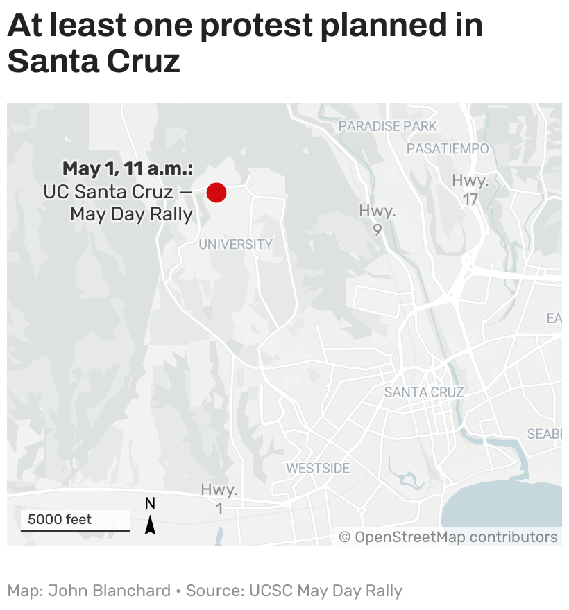 May Day protests for Gaza planned in these Bay Area locations