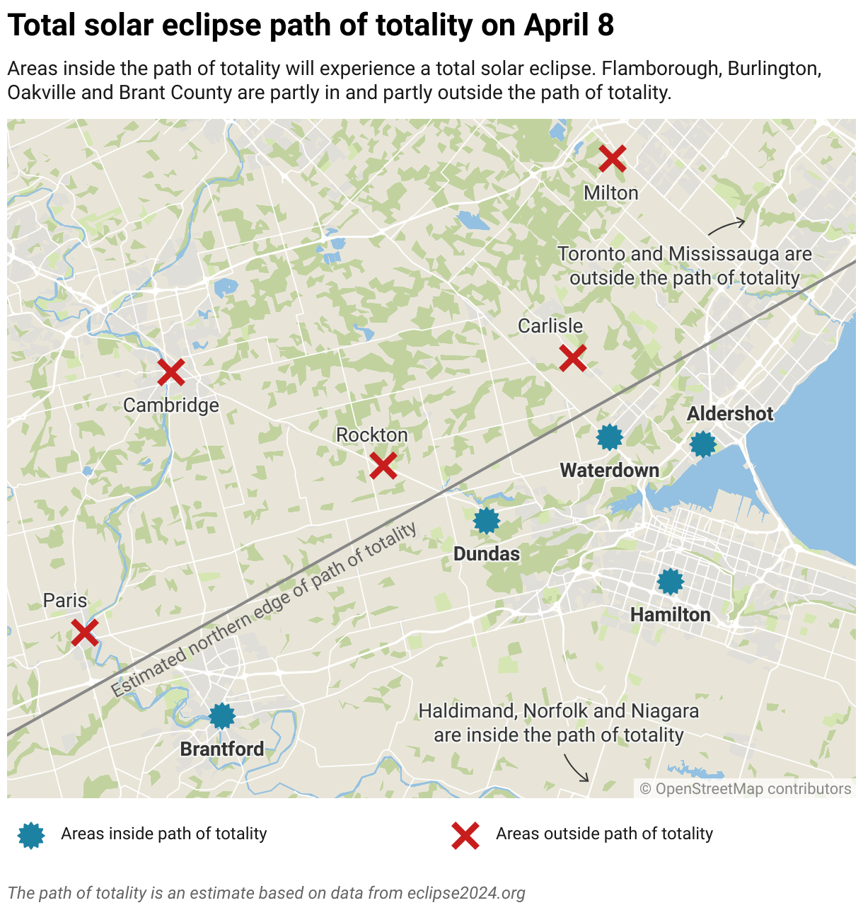 Where to find safe glasses to watch the total solar eclipse in Hamilton and  Niagara