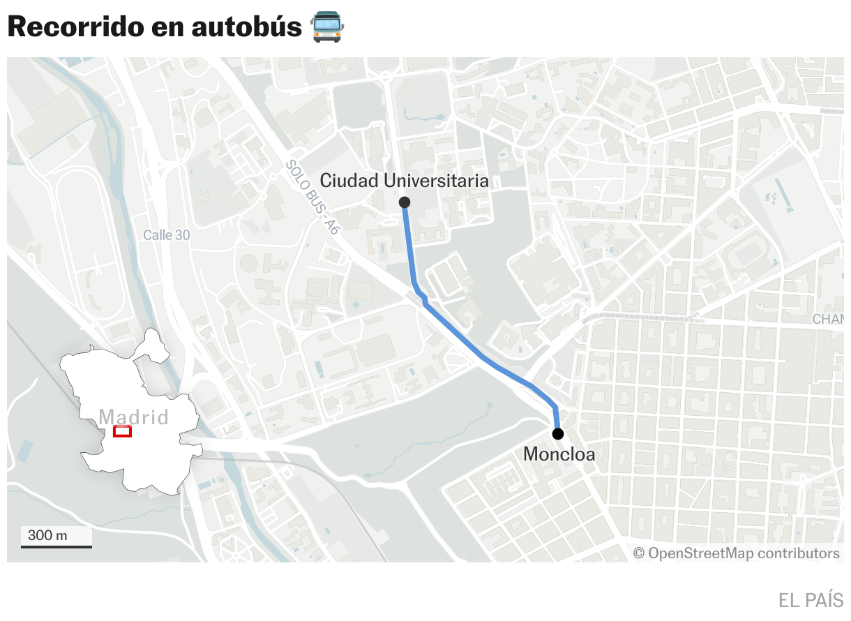 Recorrido en autobús 🚍 (Mapas de ubicación)