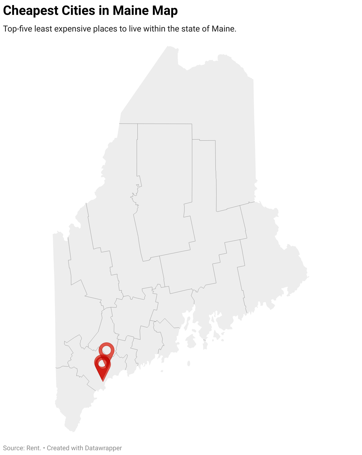 Cheapest Places to Live in Maine