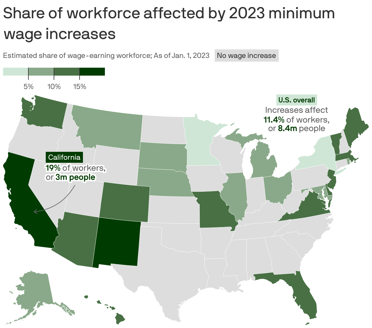 Florida halfway to 15 minimum wage goal Axios Tampa Bay