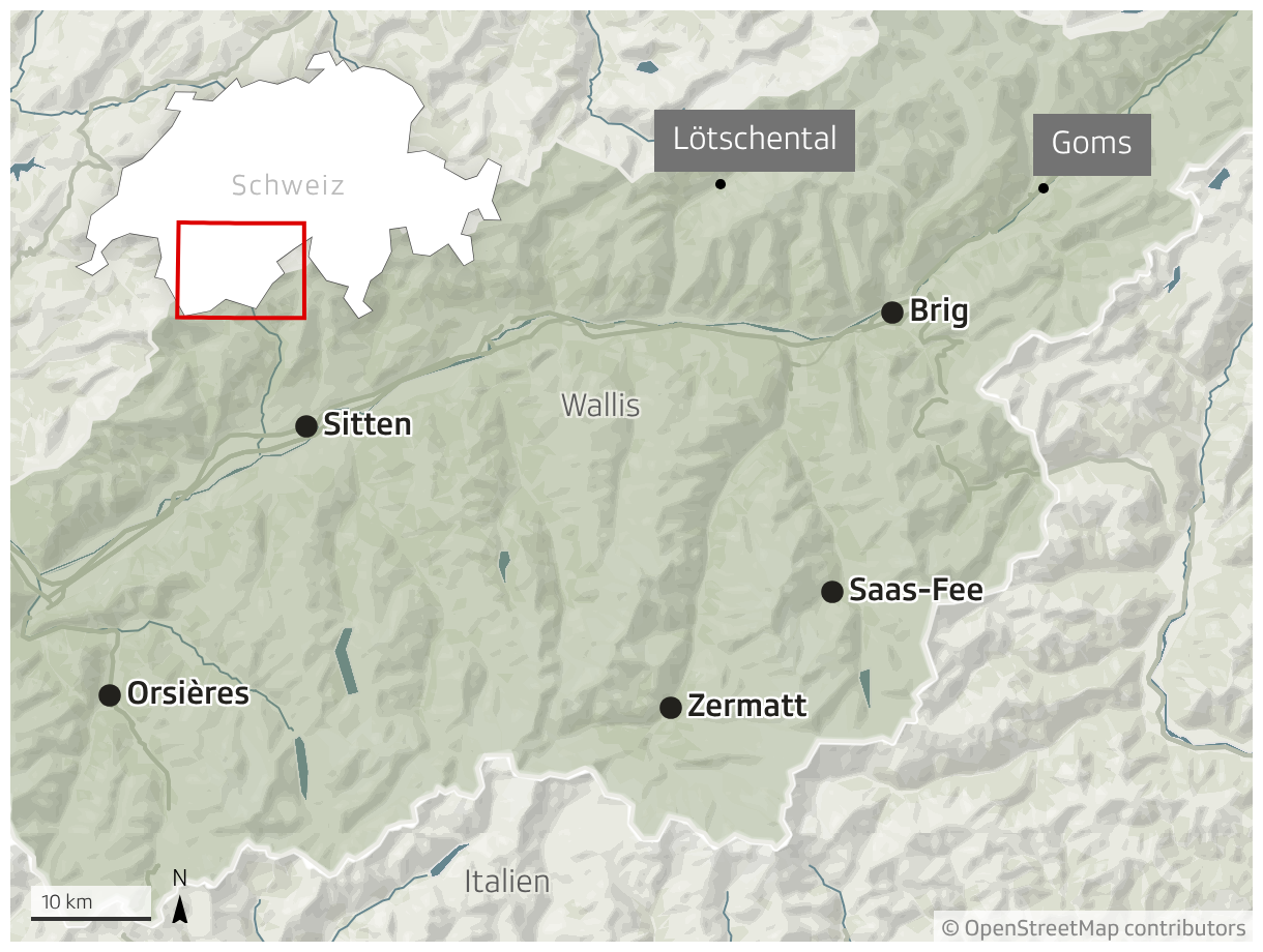 Neuschnee, Lawinen, evakuierte Gebiete – die Übersicht - News - SRF