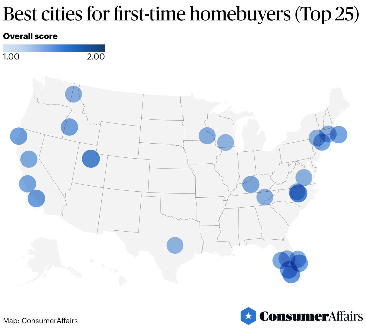 Cities With the Most Homebuyers Under 25 [2023 Edition] - Construction  Coverage