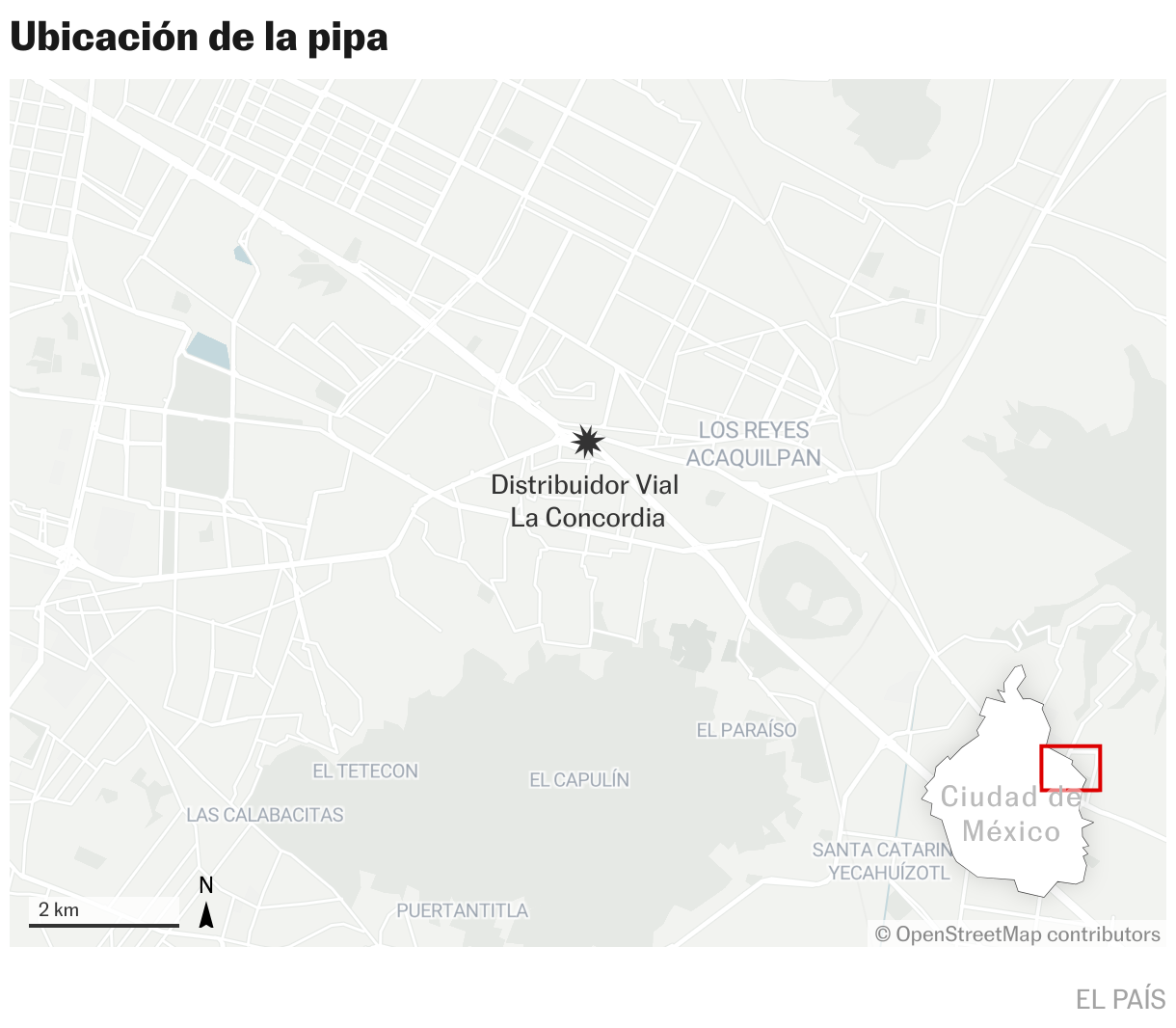 Ubicación de la pipa (Mapas de ubicación)