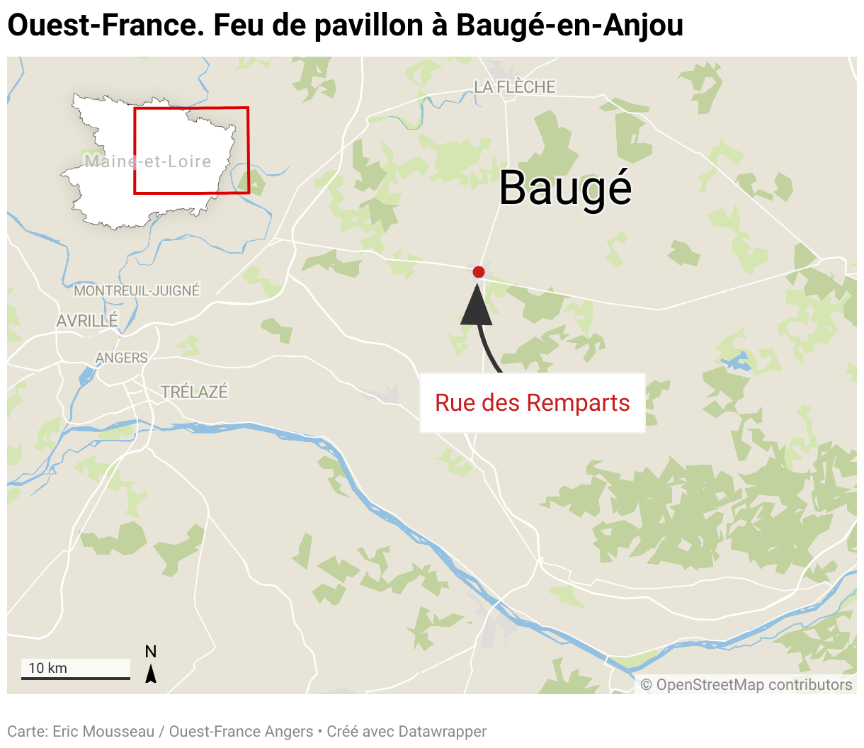 Feu Bauge En Anjou