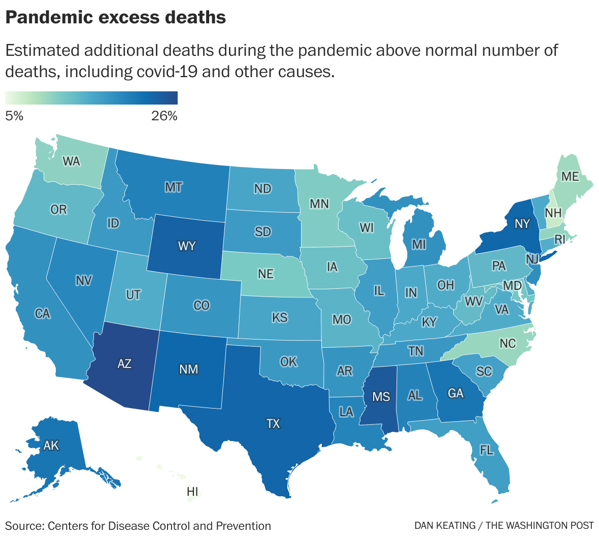 Us ‘excess Deaths During Pandemic Surpassed 1 Million With Covid