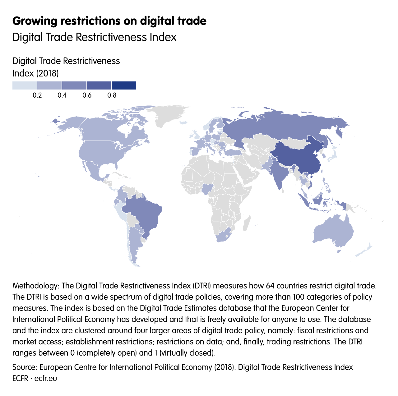 Growing restrictions on digital trade 