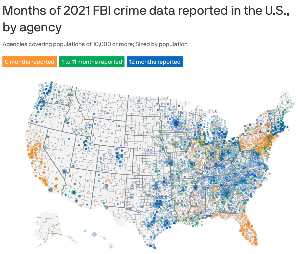 Was Crime Up or Down in 2021? Why the FBI Can't Tell Us - The
