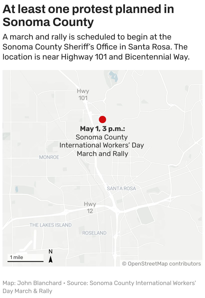 May Day protests for Gaza planned in these Bay Area locations