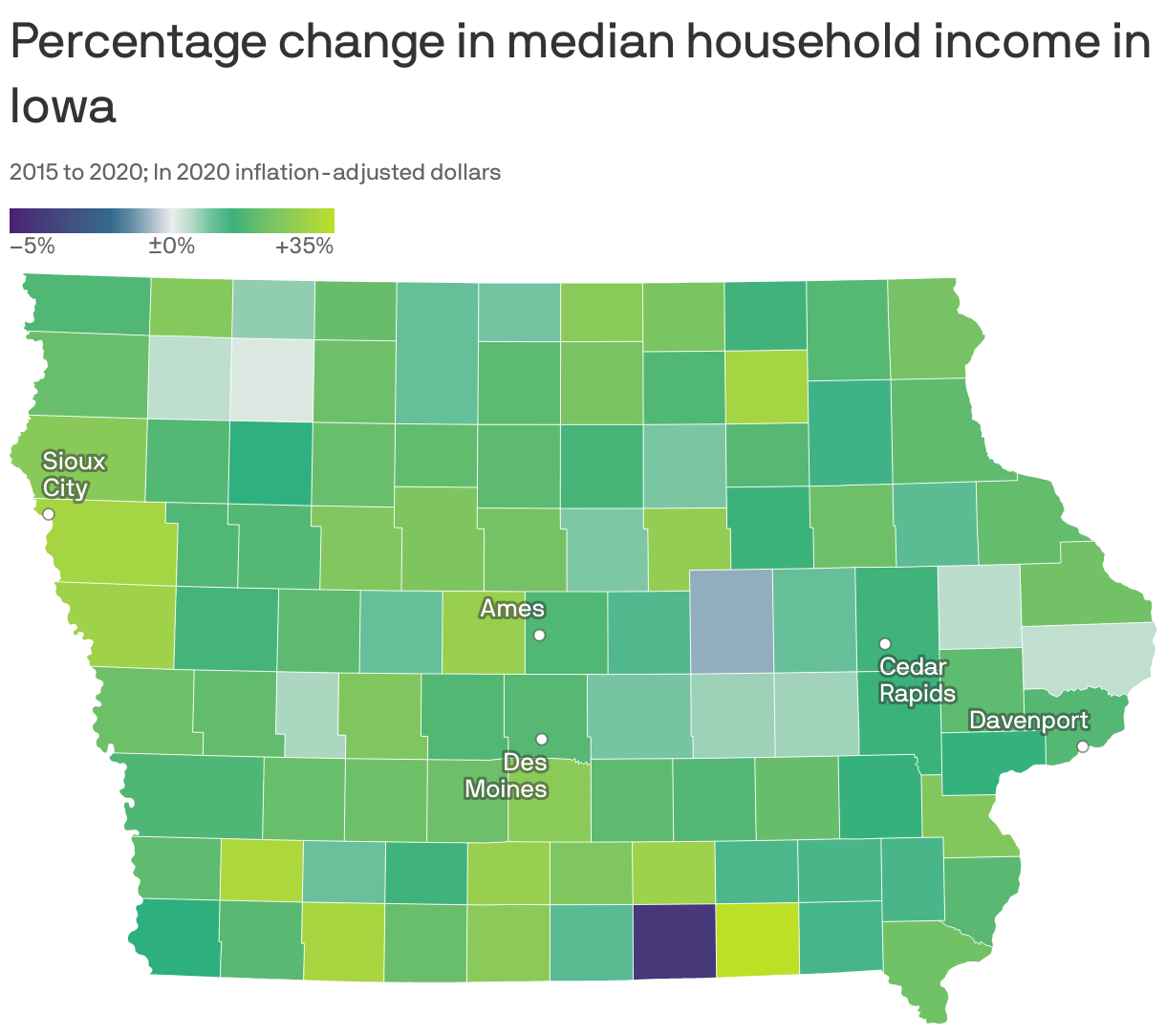 Iowa's household sees modest growth Axios Des Moines